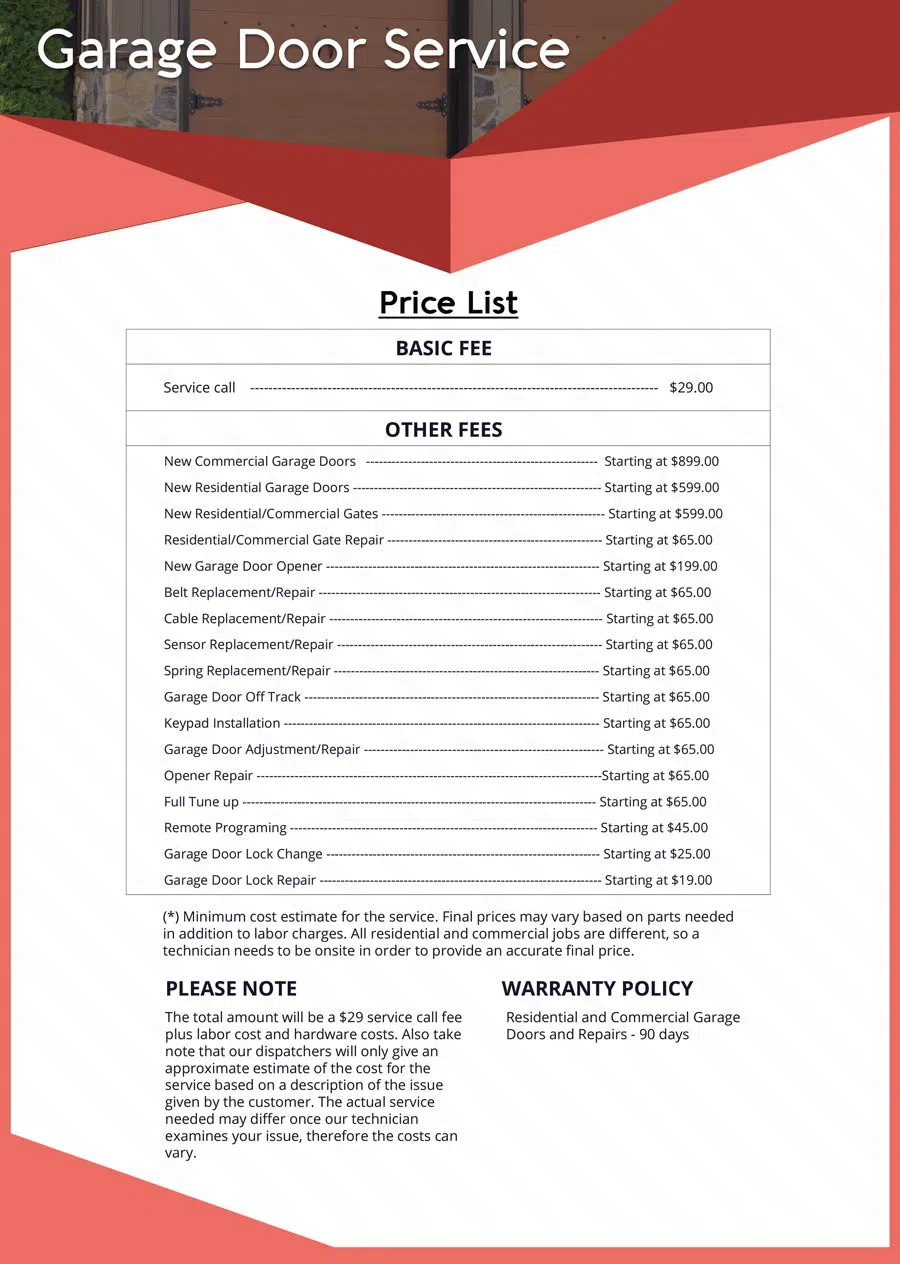 Express Garage Door Service Hillside, IL 708-713-5119